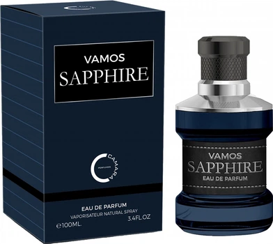 Woda perfumowana męska Camara Vamos Sapphire 100 ml (6294019011704)