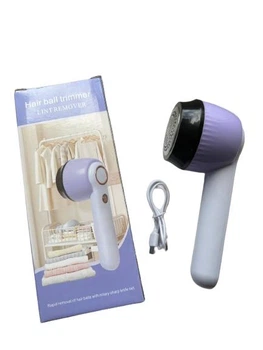 Бездротова машинка для видалення стрижки катишків UKC Hair ball Trimmer YX-156B 8 Вт Фіолетова
