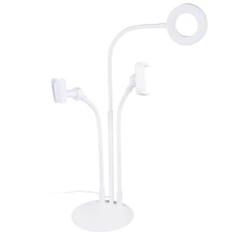 Кільцева LED лампа Fill Light 3 1 9 см. настільна Білий