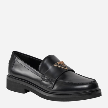 Loafersy damskie skórzane