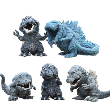 Годзилла Godzilla Chibi набор фигурок, годзилла игрушка, игрушка
