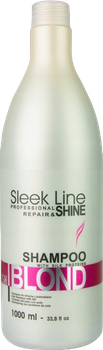 Шампунь Stapiz Sleek Line Blush Blond з шовком 1000 мл (5906874553077)