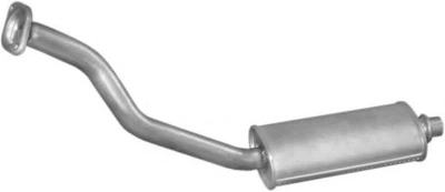 Глушитель Citroen Berlingo/ Peugeot Partner 1.9 D 02-03 Polmostrow (04.314) POLMO (04314)