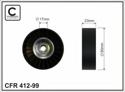 Ролик натяжной CAFFARO (412-99) Caffaro (41299)