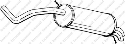 Глушник SKOD FABIA 00- Bosal (278107)