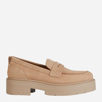 Loafersy damskie skórzane