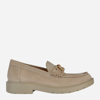 Loafersy damskie skórzane Geox geod36qrc00022c5004 36 Beżowe (8056206646599)