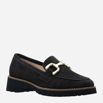 Loafersy damskie skórzane