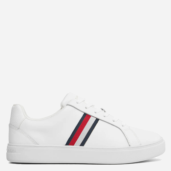 Tenisówki damskie skórzane Tommy Hilfiger thifw0fw07779ybs 39 Białe (8720646041732)