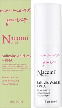 Сироватка для обличчя Nacomi Next Level Salicylic Acid 2% + PHA 30 мл (5902539721706)
