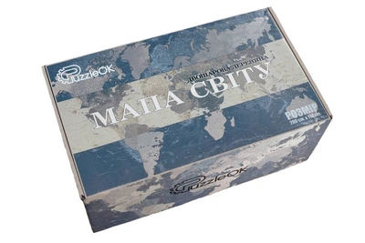 Дерев'яний пазл PuzzleOK Мапа світу звичайна р. 200х110