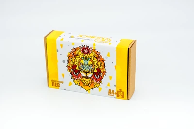 Фігурний деревяний пазл PuzzleOK "Африканський Лев" (PuzA4-00706)