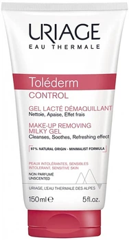 Молочний гель для зняття макіяжу - Uriage Tolederm 150ml
