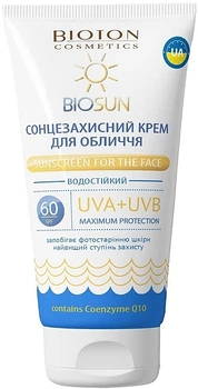 Солнцезащитный крем для лица SPF 60 - Bioton Cosmetics BioSun 50ml (1226305-138013)