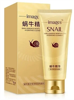 Пенка для умывания с экстрактом улитки - Images Snail Essence Moisturizing Hydrating Cleanser 100g (1348284-9592217)