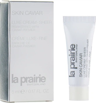 Легкий укрепляющий и подтягивающий крем - La Prairie Skin Caviar Luxe Cream Sheer (пробник) 5ml (304731-9074212)