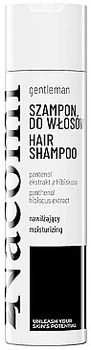 Увлажняющий шампунь для волос для мужчин - Nacomi Gentelman Moisturizing Hair Shampoo For Men 250ml (1333617-10947870)