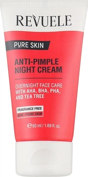 Крем нічний проти прищів - Revuele Pure Skin Anti-Pimple Night Cream 50ml (1243772-135257)