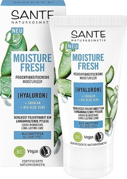 Биокрем для увлажнения лица с гиалуроновой кислотой и алоэ - Sante Moisture Fresh Cream 50ml (1340691-7693892)