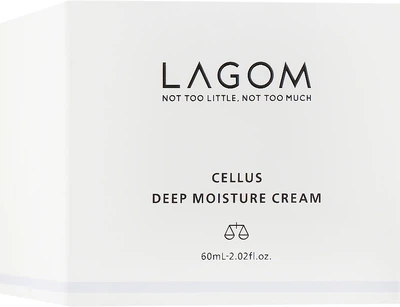 Lagom Cellus Deep Moisture Cream Крем увлажняющий с растительными стволовыми клетками 60ml (801736-139968)