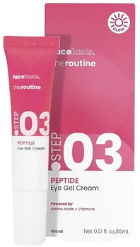 Крем-гель для шкіри навколо очей з пептидами - Face Facts The Routine Step.03