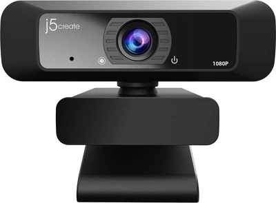 Веб-камера j5create USB HD 360° Czarny (JVCU100-N)