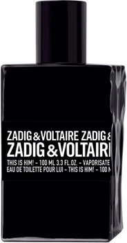 Тестер Туалетна вода для чоловіків Zadig & Voltaire This Is Him 100 мл (3423474896264)