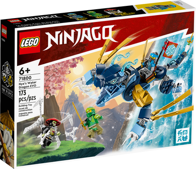 Zestaw klocków LEGO Ninjago Smok wodny Nyi EVO 173 elementów (71800)
