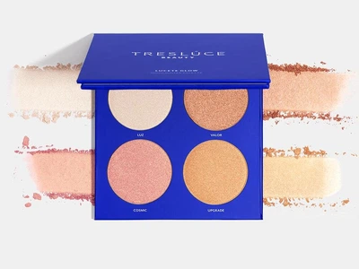 Палетка хайлайтерів Tres Luce Beauty Lucette Glow Highlighter Palette, 16 г (323571)