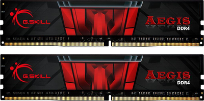 Пам'ять для настільних комп'ютерів G.Skill 16 GB (2x8GB) DDR4 2400 MHz AEGis (F4-2400C17D-16GIS)