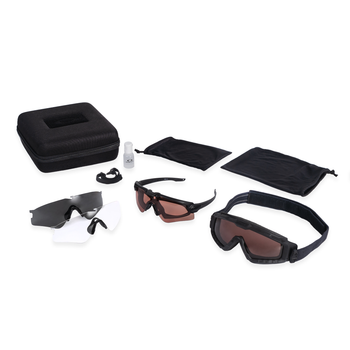 Окуляри балістичні Oakley® SI Ballistic M Frame® Alpha Multi-Lens Kit CLEAR (OO9296-02)