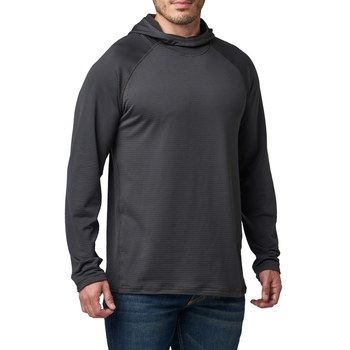 Термореглан 5.11 Tactical Stratos Long Sleeve Hoodie 2XL Volcanic