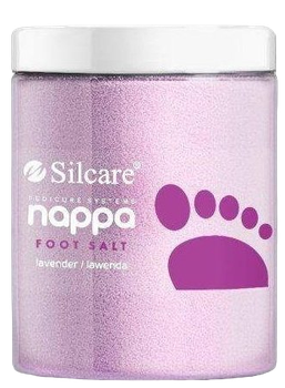 Sól do stóp Silcare Nappa Salt Foot Salt Lavender 1250 g (5902232120431)