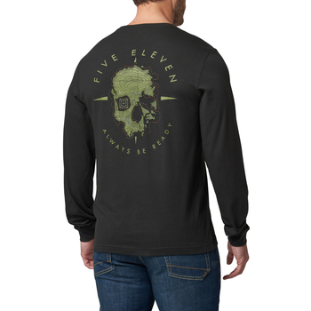 Реглан 5.11 Tactical® Skull Island Long Sleeve 2XL Black