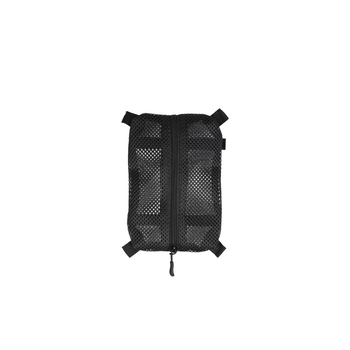 Подсумок универсальный сетчастый Sturm Mil-Tec® Mesh Bag with Velcro S Black (16003502-S)