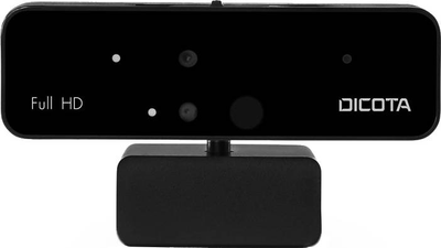 Веб-камера Dicota Webcam PRO Face Recognition Farbe D31892 (7640186416580)
