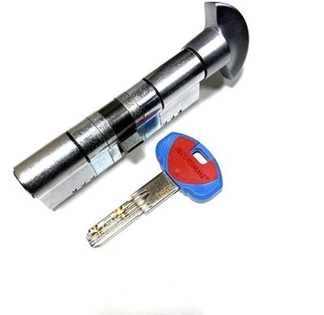 Серцевина модульна Securemme K1 133 мм 91,5/41,5 мм ключ/барашка з довгої сторони матовий Хром (12894491)