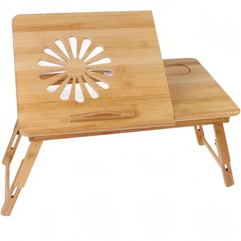 Столик для ноутбука U&P Wooden LT07 Oak (YT-LT07-OK)