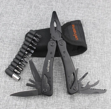 Мультитул Ruiguan RG035 12 в 1 Black