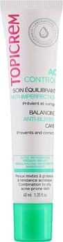Балансуючий догляд проти постакнетичних плям - Topicrem AC Control Balancing Anti-Blemish Care 40ml (1298403-143532)