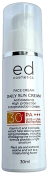 Дневной солнцезащитный крем с SPF30 - Ed Cosmetics Daily Sun Cream SPF30 30ml (1250814-142086)