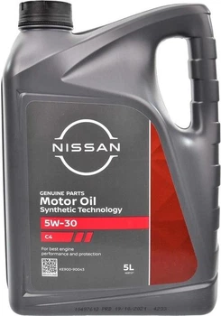 Моторное масло Nissan Motor Oil 5W-30 C4 DPF 5 л (KE900-90043)