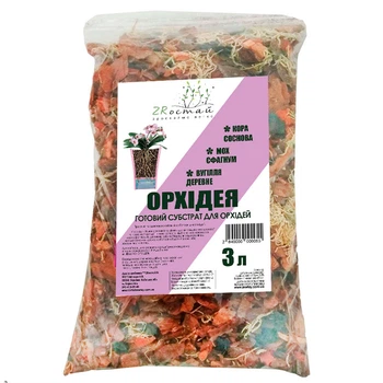 Субстрат для Орхідей ZRостай 3 л (orhid3l-ZR)