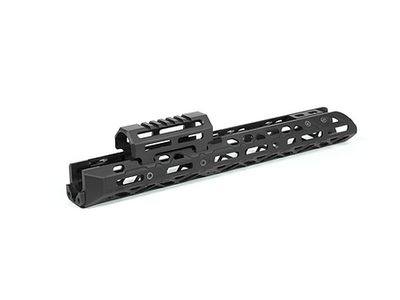 Довга цівка Crook CRC 1U004A M-LOK Armor Black з короткою накладкою