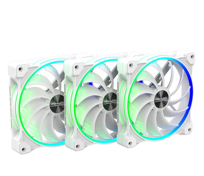 Вентилятор Alpenfohn Wing Boost 3 ARGB 140mm 3-pack White (84000000171)