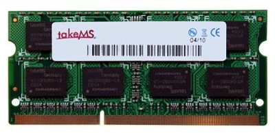 Оперативна пам'ять TakeMS 4Gb SO-DIMM DDR3 1333MHz 4096MB 2Rx8 (TMS4GS364E082-139)