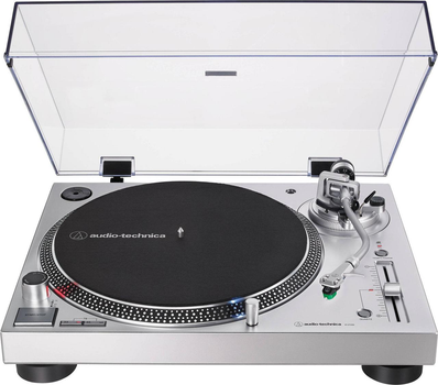 DJ програвач Audio-Technica AT-LP120XUSB Silver AT-LP120XUSBSV