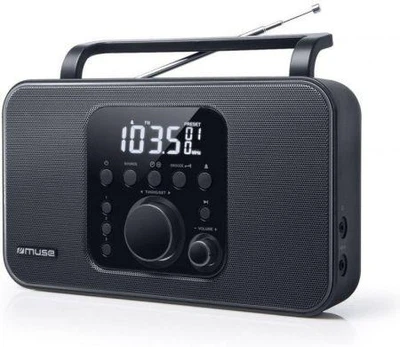 Радіоприймач Muse M-091R Black