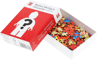 Mini Puzzle Lego Tajemnicza minifigurka 126 elementów (9781797211206)