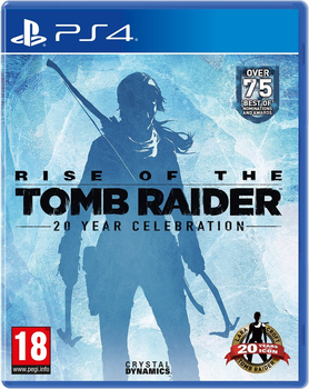 Гра PS4 Rise of the Tomb Raider: 20 Year Celebration (Blu-ray диск) (4020628599270)